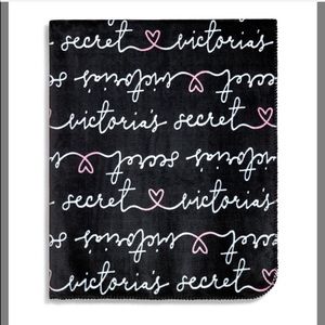 Victoria’s Secret black Sherpa blanket